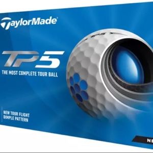 Dozen taylormade tp5 balls new-white golf balls